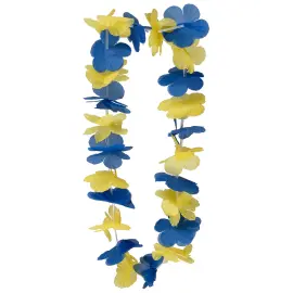 Kukkakaulakoru Keltainen/Sininen 100 cm