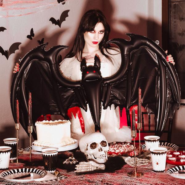 Folioilmapallo Lepakko Musta