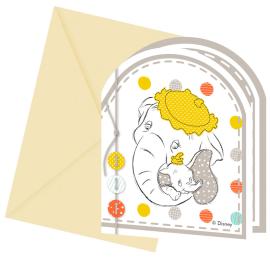 Disney Babyshower Kutsukortit