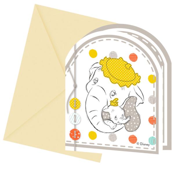 Disney Babyshower Kutsukortit