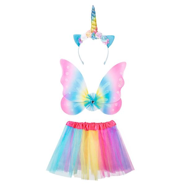 Unicorn Fairy Setti Lasten