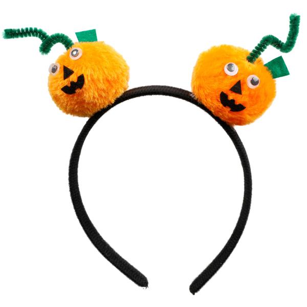Hiuspanta Halloweenkurpitsoilla