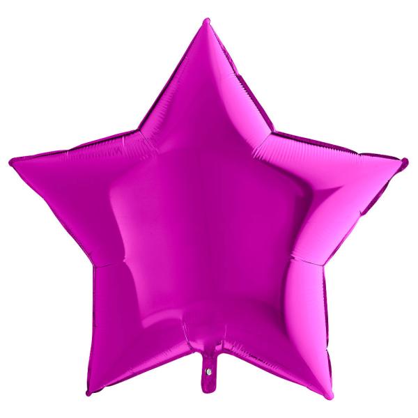 Folioilmapallo Tähti Violetti XL