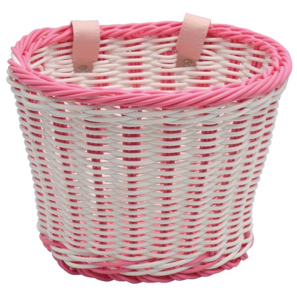 Pyöräkori Lapsille Pinkki/Valkoinen 17 x 20 x 16 cm