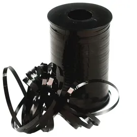 Lahjanauha Metallic Musta 500 m x 5 mm