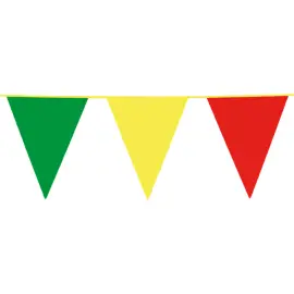 Lippuviirinauha Keltainen/Punainen/Vihreä
