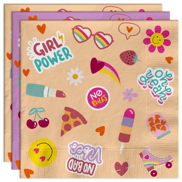 Paperiservetit Boho Girlz 20 kpl
