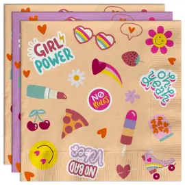 Paperiservetit Boho Girlz 20 kpl