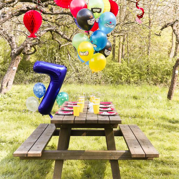 Numeroilmapallo Keisarillinen Sininen 86 cm