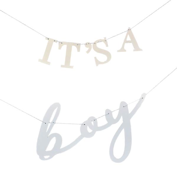 It's A Boy Kirjainnauha Hello Baby