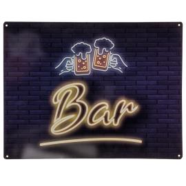 Metallinen Kyltti Bar