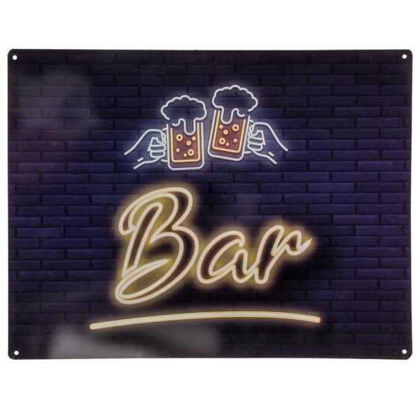 Metallinen Kyltti Bar