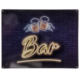 Metallinen Kyltti Bar