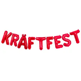ilmapallok&ouml;ynn&ouml;s Kr&auml;ftfest Punainen 35 cm