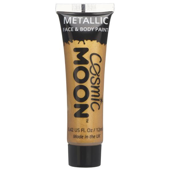 Cosmic Moon Metallic Vartalo- & Kasvomaali Kulta