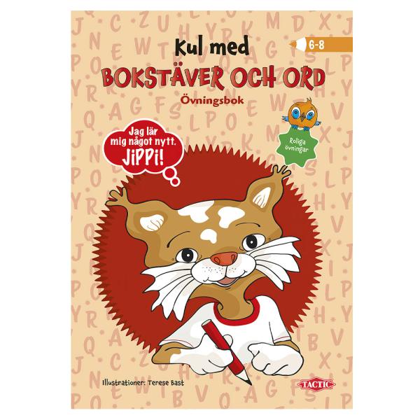 Kul Med Bokstäver Och Ord Harjoituskirja