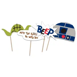 Star Wars Paper Cut Photo Props