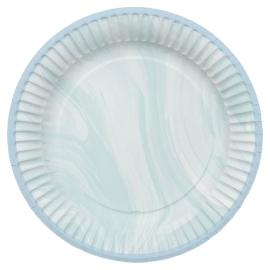 Pahvilautaset Marble Blue