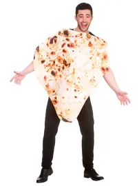 Naan-leipä Naamiaisasu