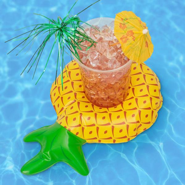 Puhallettava Uima-altaan Drinkkilautta Ananas