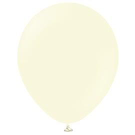 Lateksi-ilmapallot Macaron Vaaleankeltainen 30 cm