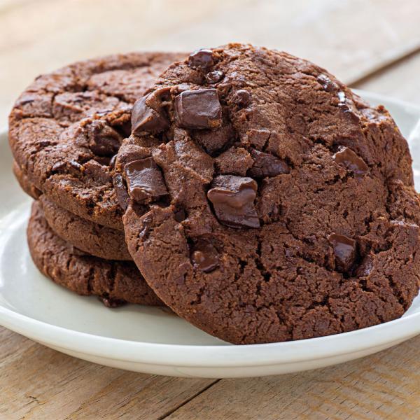 Double Chocolate Chip Cookies Keksisekoitus