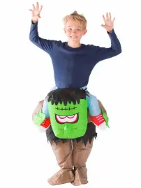 Puhallettava Frankenstein-asu Carry Me Lasten