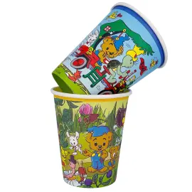 Pahvimukit Bamse Luonto 8-kpl
