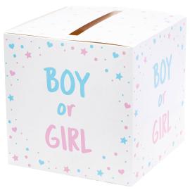 Gender Reveal Äänestyslaatikko