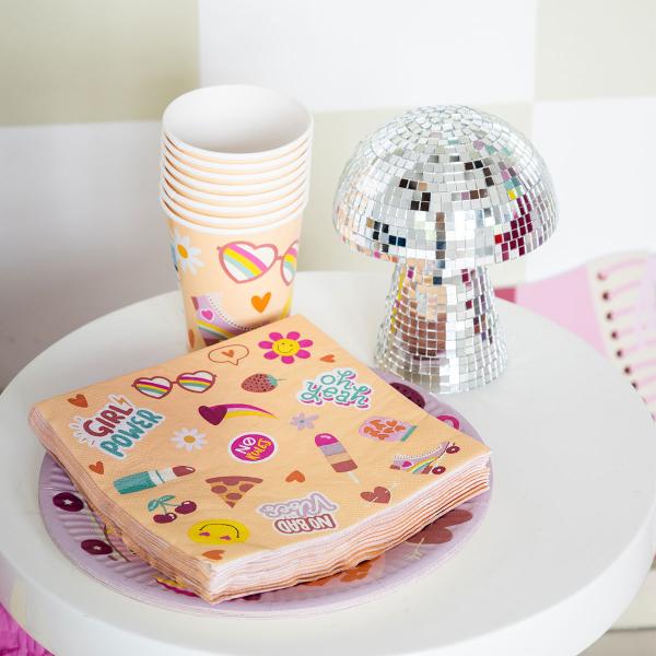 Paperiservetit Boho Girlz 20 kpl