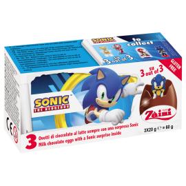 Sonic Suklaamuna Yllätyksellä 3 kpl