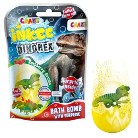 Kylpypommi Yllätysdinosauruksella
