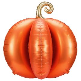 Seisova Folioilmapallo 3D Kurpitsa Oranssi