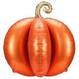 Seisova Folioilmapallo 3D Kurpitsa Oranssi