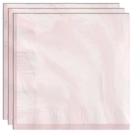 Servetit Marble Pink
