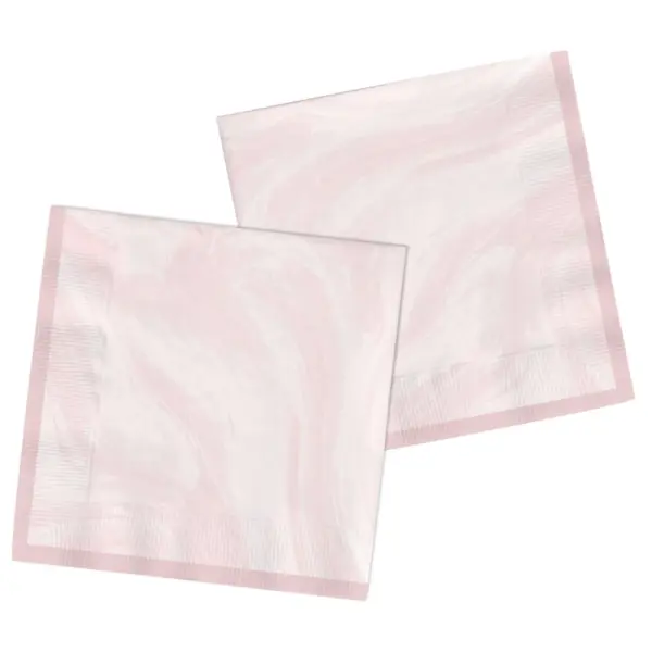 Servetit Marble Pink