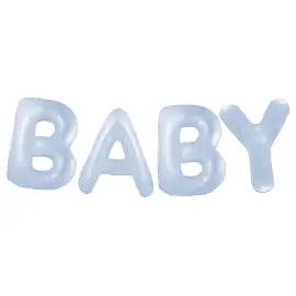 Ilmapalloviirinauha Baby Pastellinsininen