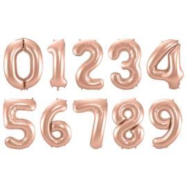 Numeroilmapallo Ruusukulta 3 86 cm