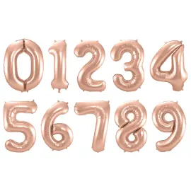 Numeroilmapallo Ruusukulta 86 cm