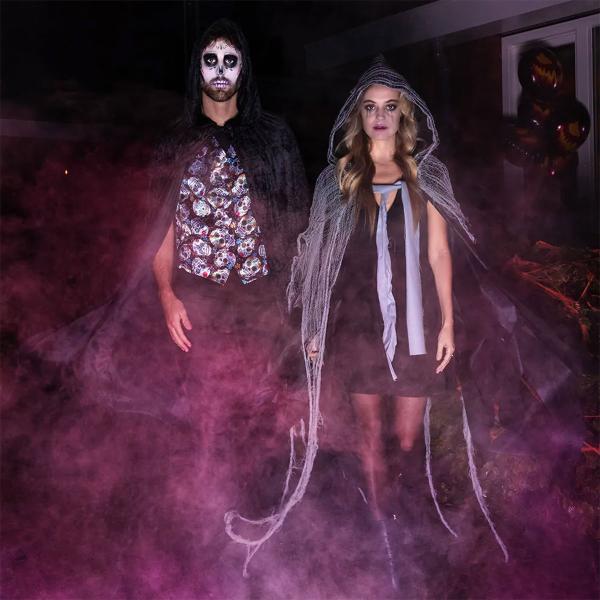 Viitta Halloween Harmaa/Musta