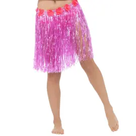 Neonpinkki Havaiji-hame