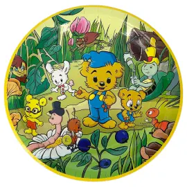 Pahvilautaset Bamse Luonto 8-kpl
