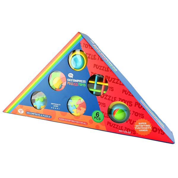 Fidget Palapelisetti 6 kpl