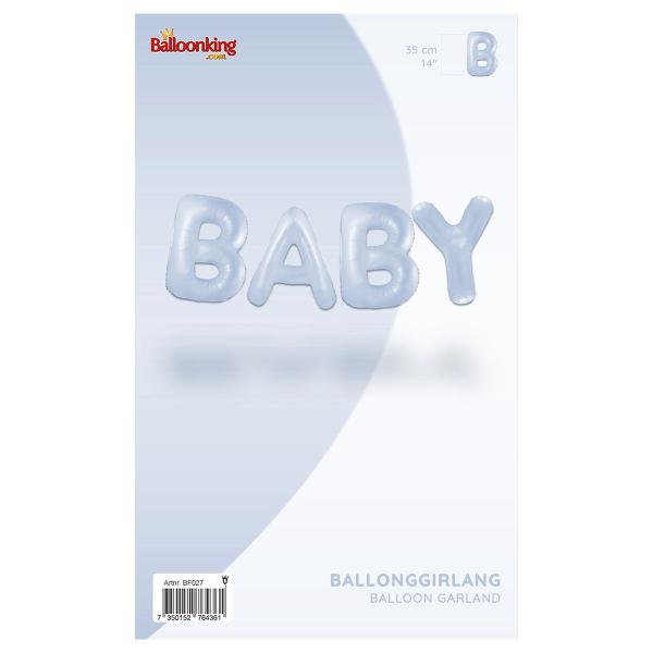 Ilmapalloviirinauha Baby Pastellinsininen