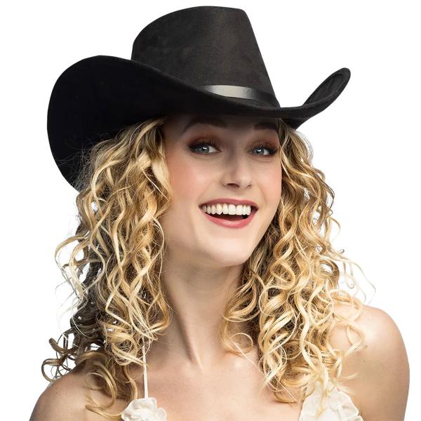 Cowboyhattu Musta