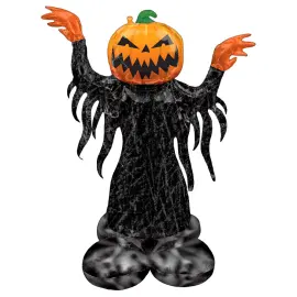 Pumpkin Head Ghost Folioilmapallo