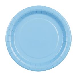Paperilautaset Vaaleansininen