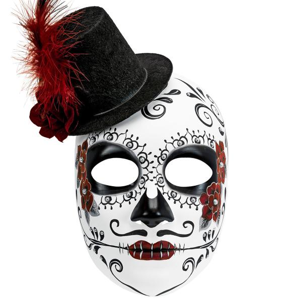 Kuolleiden Päivä Naamio Minihatulla