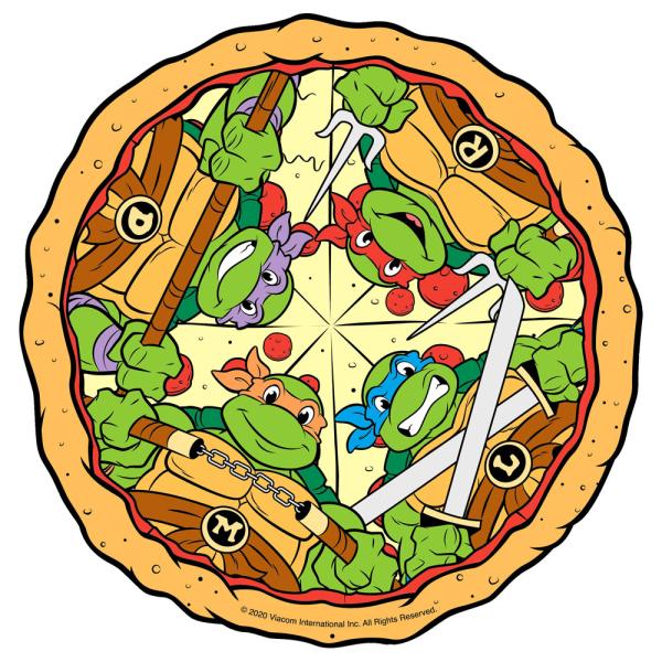 Ninja Turtles Kakkukuva Sokerimassa A