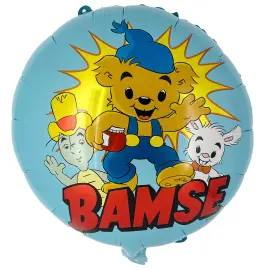 Pyöreä Folioilmapallo Bamse